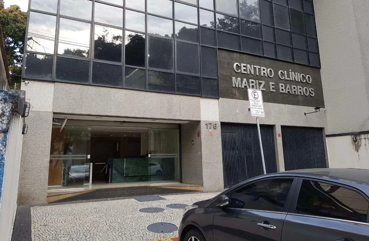 Entrada do prédio na Rua Mariz e Barros, 176, Icaraí